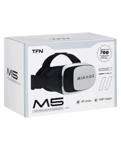 Купить Очки виртуальной реальности 3D TFN VR M5, смартфоны до 6", регулировка, белый  в E-mobi