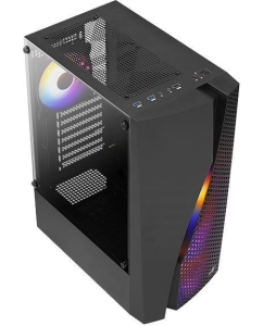 Купить Корпус компьютерный AeroCool Wave-G-BK-v2 (ACCM-PV35043.11) Black  в E-mobi