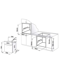 Купить Встраиваемый электрический духовой шкаф GEFEST ДА 602-02 РН7 Silver  в E-mobi