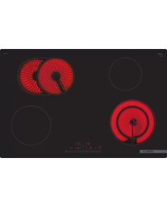 Купить Встраиваемая варочная панель электрическая Bosch PKN811FP2E черный в E-mobi