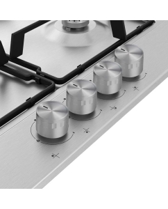 Купить Встраиваемая варочная панель газовая Indesit THPM 641 IX/I серебристый  в E-mobi