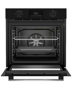 Купить Встраиваемый электрический духовой шкаф Indesit IFE 3644 BL серебристый, черный  в E-mobi