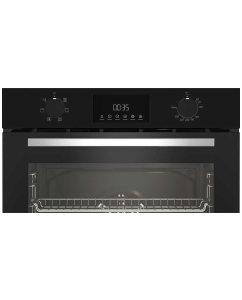 Купить Встраиваемый электрический духовой шкаф Indesit IFE 3644 BL серебристый, черный  в E-mobi