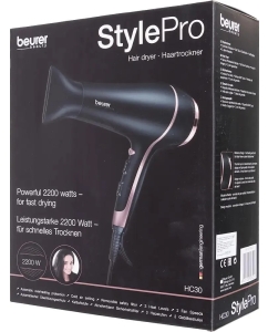 Купить Фен Beurer HC30, 2400Вт, черный  в E-mobi