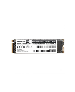 Купить SSD накопитель ExeGate KC2000TP2TB M.2 2280 2 ТБ (EX295282RUS)  в E-mobi