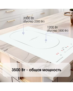 Купить Встраиваемая варочная панель индукционная Zigmund & Shtain CI 29.3 W черный  в E-mobi