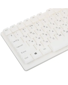 Купить Проводная клавиатура Aceline K-903BU белый (K-903BU)  в E-mobi