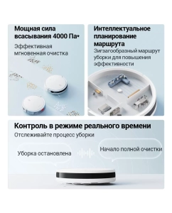 Купить Робот-пылесос Xiaomi Robot Vacuum E10 EU белый  в E-mobi