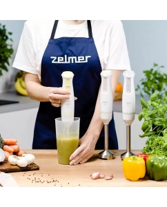 Купить Погружной блендер Zelmer ZHB4561S белый  в E-mobi