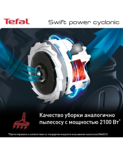Купить Пылесос Tefal TW2947EA белый  в E-mobi