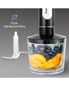 Купить Погружной блендер Zigmund & Shtain BH-242M черный  в E-mobi