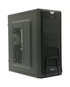 Купить Корпус компьютерный ExeGate CP-603 EX278393RUS Black в E-mobi