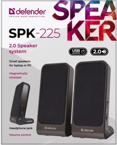 Купить Колонки компьютерные Defender sPK-220-225 Silver (65220)  в E-mobi