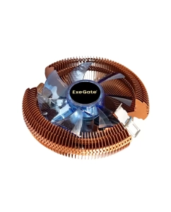 Купить Кулер для процессора ExeGate EE91-PWM.Cu.BLUE  в E-mobi
