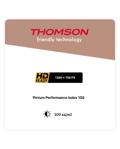 Купить Телевизор Thomson T32RTE1310, 32"(81 см), HD  в E-mobi