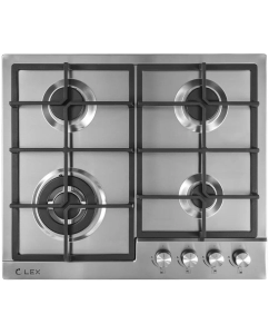 Купить Встраиваемая варочная панель газовая LEX GVS 640 IX серебристый в E-mobi