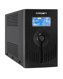 Купить Источник бесперебойного питания Crown Line Interactive CMU-SP650EURO LCD USB в E-mobi