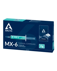 Купить Термопаста Arctic MX-6 4 грамма+MX Cleaner (ACTCP00084A)  в E-mobi