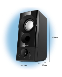 Купить Колонки компьютерные Sven 357 Black (SV-018191)  в E-mobi