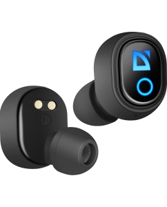 Купить Беспроводные наушники Defender Twins 639 Black в E-mobi
