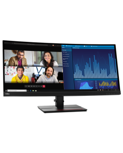 Купить 34" Монитор LENOVO ThinkVision P34w-20 черный 60Hz 3440x1440 IPS  в E-mobi
