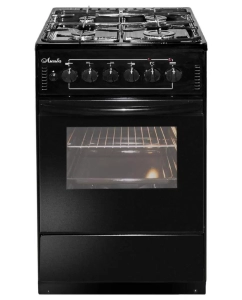 Купить Комбинированная плита Лысьва ЭГ 401-2у черный в E-mobi