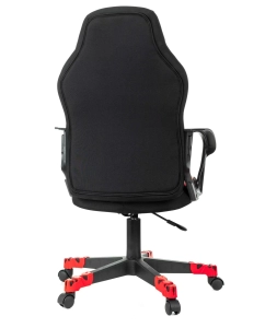 Купить Кресло игровое Zombie 100 черный/красный  в E-mobi