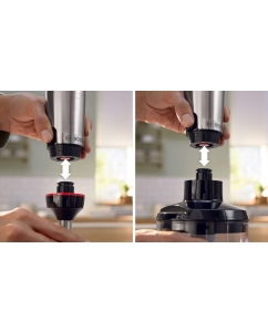 Купить Погружной блендер Bosch MSM6M622 черный  в E-mobi