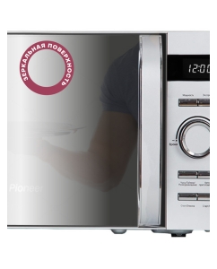Купить Микроволновая печь соло Pioneer MW229D серебристый  в E-mobi