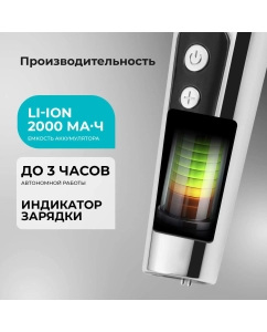 Купить Машинка для стрижки волос GALAXY LINE GL4178 серебристый; серый; черный  в E-mobi