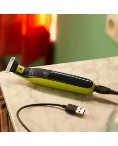 Купить Триммер Philips QP2724/10 серый, зеленый  в E-mobi