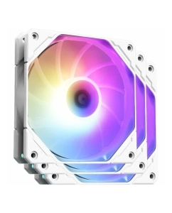 Купить Корпусной вентилятор ID-Cooling TF-12025-PRO-ARGB-WHITE TRIO в E-mobi