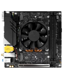 Купить Материнская плата со встроенным процессором Maxsun MS-MoDT 12450H ITX WIFI (6940709660560) в E-mobi