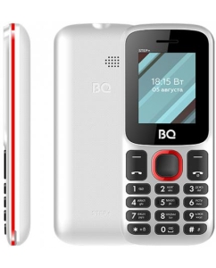 Купить Мобильный телефон BQ 1848 Step+ White/Red  в E-mobi