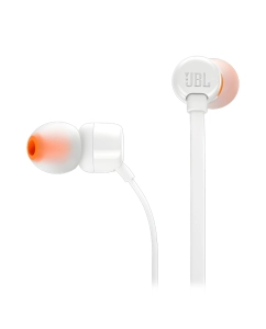 Купить Проводные наушники JBL T110 белый  в E-mobi