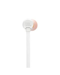 Купить Проводные наушники JBL T110 белый  в E-mobi