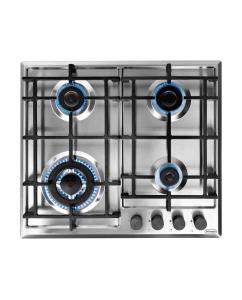 Купить Встраиваемая варочная панель газовая Delonghi GRAZIA 6GW IM серебристый в E-mobi