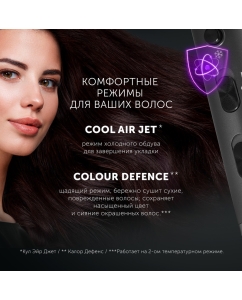 Купить Фен Polaris PHD 2044Ti Quattro Ionic 1900 Вт серый  в E-mobi