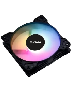 Купить Вентилятор Digma DFAN-FRGB1 3-pin, 4-pinMolex24dB, 160gr, LED, Ret  в E-mobi