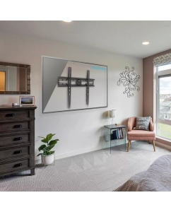 Купить Кронштейн для телевизора настенный фиксированный Kromax FLAT-3 new 22"-65" до 50 кг  в E-mobi