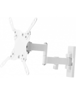 Купить Наклонно-поворотный кронштейн для телевизора ULTRAMOUNTS UM866W 13-42 белый в E-mobi