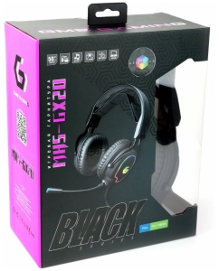 Купить Наушники Gembird MHS-GX20, игровые, полноразмерные, микрофон, мембрана 50 мм, 2.1 м, черны  в E-mobi