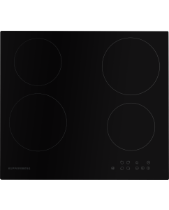 Купить Встраиваемая варочная панель электрическая KUPPERSBERG ECO 601 черный в E-mobi