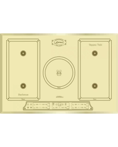 Купить Встраиваемая варочная панель индукционная Kaiser KCT 7797 FI ElfEM бежевый в E-mobi