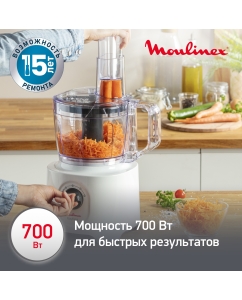 Купить Кухонный комбайн Moulinex Easy Force FP244110, белый  в E-mobi