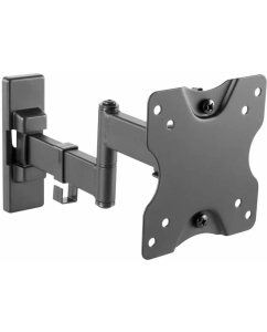 Купить Наклонно-поворотный кронштейн для телевизора ULTRAMOUNTS UM861 13-27 Black в E-mobi