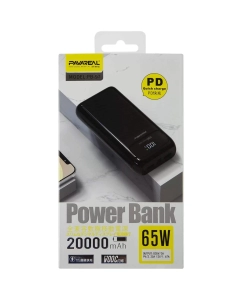 Купить Внешний аккумулятор Pavareal PB-97 (20000 mAh) PD 22.5W Black (УТ000027552)  в E-mobi