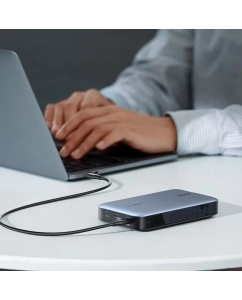 Купить Внешний аккумулятор UGREEN PB720, PD, 100W, 20000mAh. серый  в E-mobi