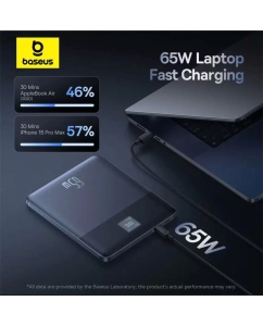 Купить Внешний аккумулятор Baseus Blade2 65 Вт 12000 мАч черный  в E-mobi