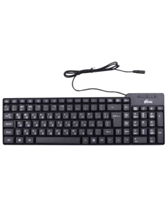 Купить Проводная клавиатура Ritmix RKB-100 Black в E-mobi